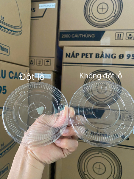 Nắp nhựa - Nắp Ly Nắp Nhựa PET - Công Ty TNHH Nhựa Nguyên Anh