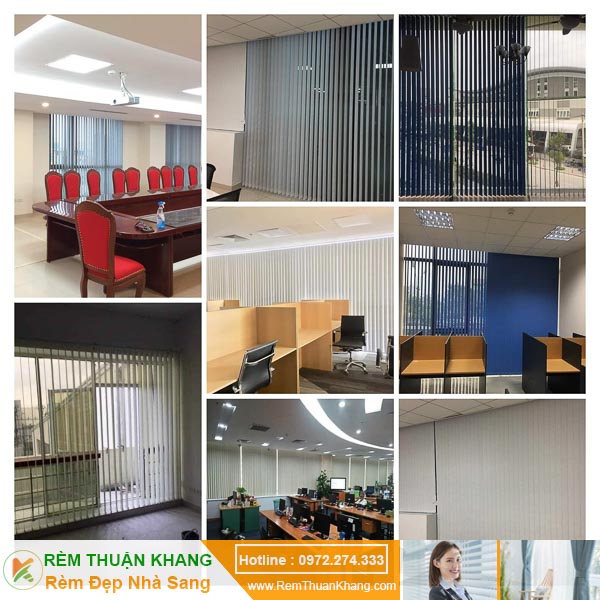 Rèm lá văn phòng - Rèm Cửa Thuận Khang - Công Ty TNHH Sản Xuất Thương Mại Và Dịch Vụ Thuận Khang