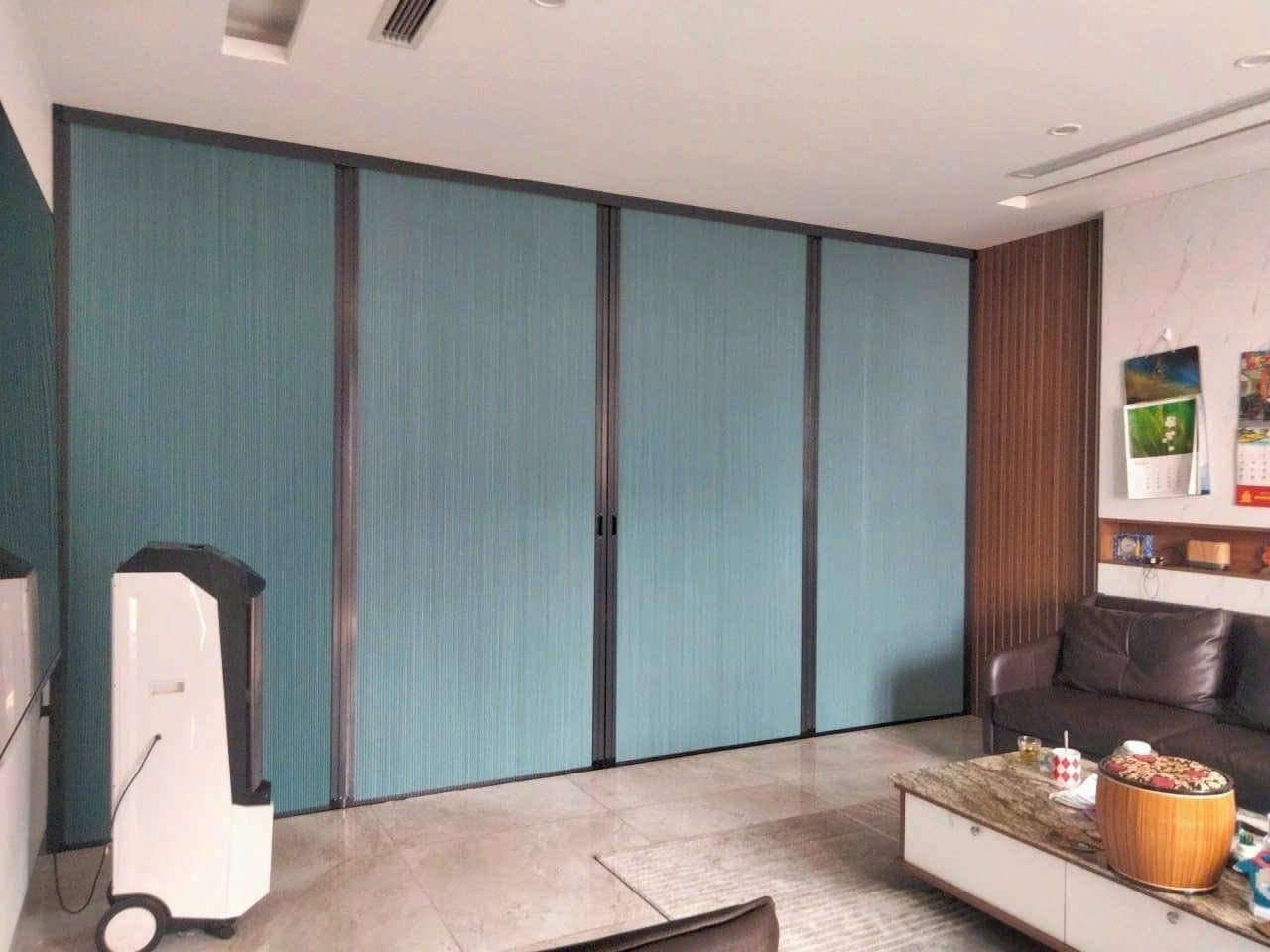 Vách rèm tổ ong trong hộ gia đình