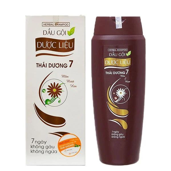 Dầu gội dược liệu Thái Dương 7 ngày 200ml - Văn Phòng Phẩm VN Ngày Mới - Công Ty TNHH Thương Mại Dịch Vụ VN Ngày Mới