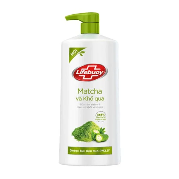 Sữa tắm Lifebuoy Matcha khổ qua 850ml - Văn Phòng Phẩm VN Ngày Mới - Công Ty TNHH Thương Mại Dịch Vụ VN Ngày Mới