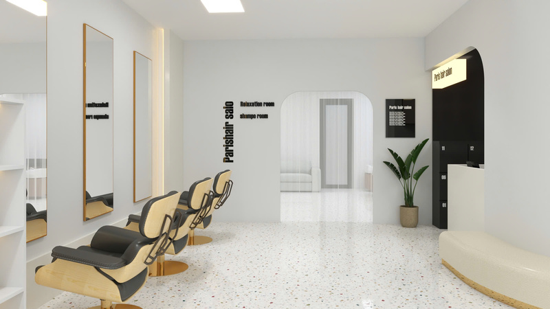 Thiết kế thi công nội thất cửa hàng