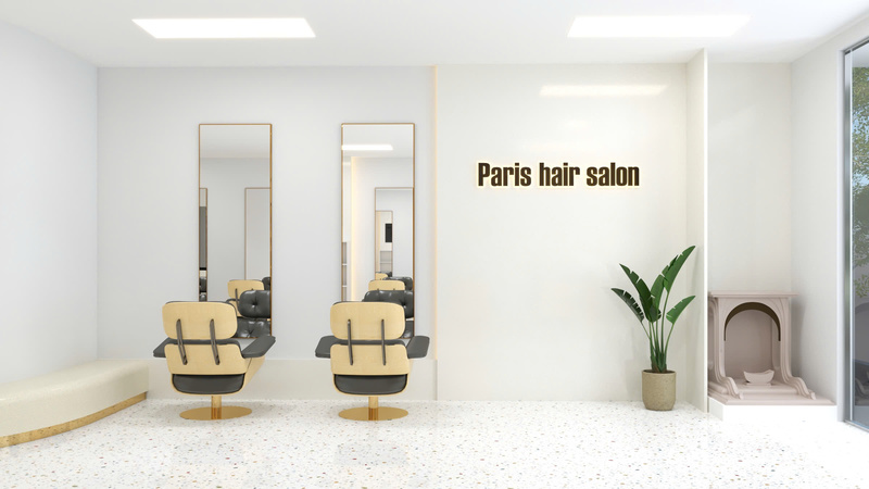 Thiết kế thi công nội thất cửa hàng