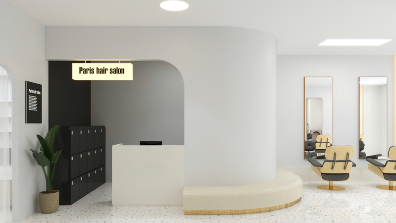 Thiết kế thi công nội thất cửa hàng