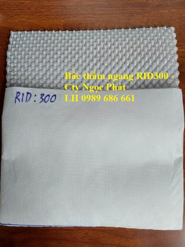 Bấc thấm RID300 - Công Ty TNHH Xây Dựng Thương Mại Địa Kỹ Thuật Ngọc Phát