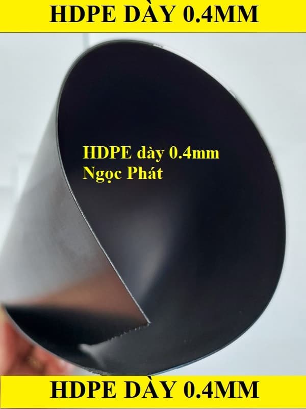 Máng chống thấm HDPE dày 0.4mm