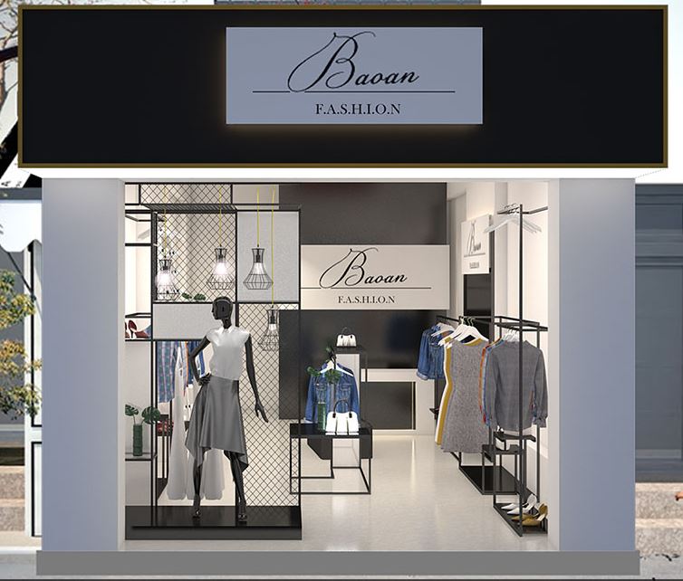 Bảng hiệu shop thời trang - Công Ty TNHH Thương Mại Dịch Vụ Quảng Cáo Euplus