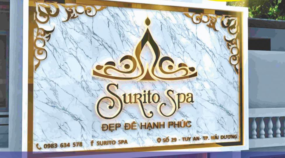 Biển hiệu Spa - Bảng Hiệu Quảng Cáo Euplus - Công Ty TNHH Thương Mại Dịch Vụ Quảng Cáo Euplus