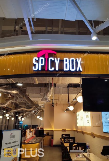 Dự án Spicy Box Thiso Phan Huy ích - Bảng Hiệu Quảng Cáo Euplus - Công Ty TNHH Thương Mại Dịch Vụ Quảng Cáo Euplus