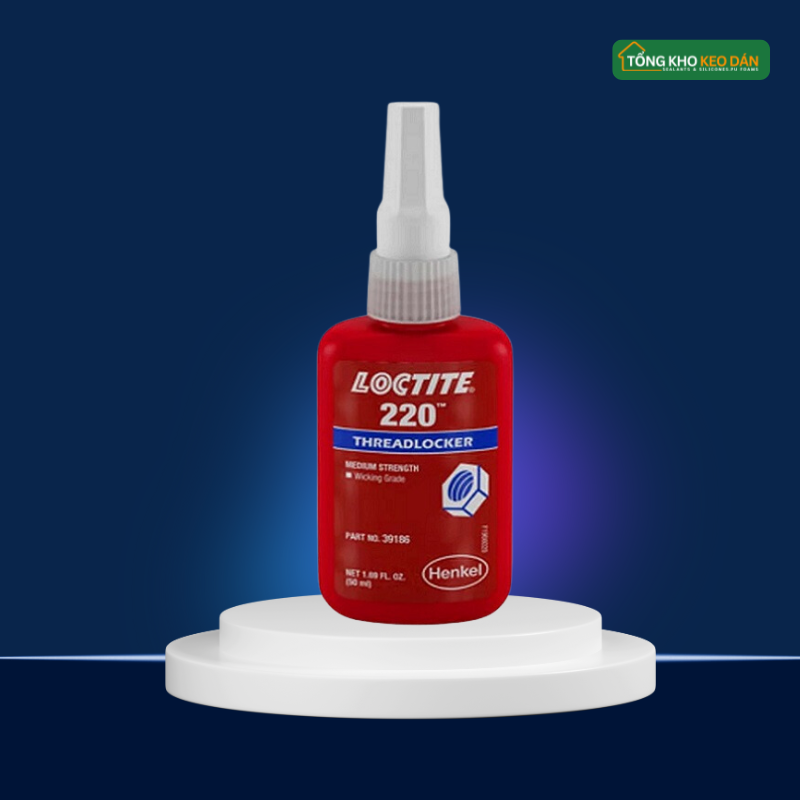Keo khóa ren Loctite 220 - Tổng Kho Keo Dán Saha - Công Ty TNHH Thương Mại Dịch Vụ Trực Tuyến Saha