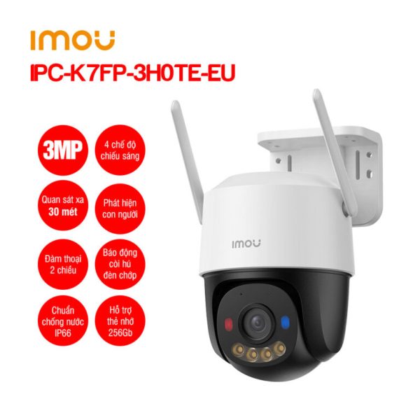 Camera 4G PT Full Color 3MP IMOU IPC-K7FP-3H0TE-EU - Công Nghệ Thông Minh Anh Khôi - Công ty TNHH Công Nghệ Thông Minh Anh Khôi