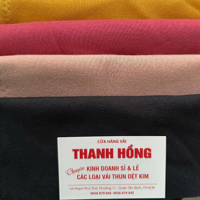 Vải nỉ PE - Vải Thun Thanh Hồng