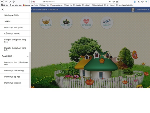 Phần mềm quản lý bán trú online kidsoft - Phần Mềm Kidsoft - Công Ty Cổ Phần Tin Học Quang Minh