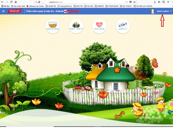 Phần mềm quản lý bán trú online kidsoft - Phần Mềm Kidsoft - Công Ty Cổ Phần Tin Học Quang Minh