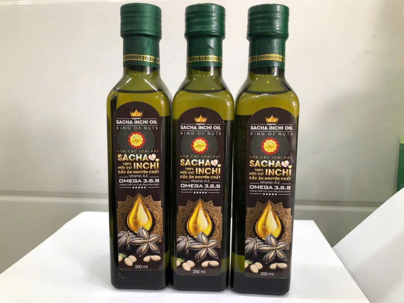 Dầu ăn Sacha Inchi - Hạt Sacha Inchi - Hợp Tác Xã Thương Mại Dịch Vụ Du Lịch Và Xuất Nhập Khẩu Kim Thông