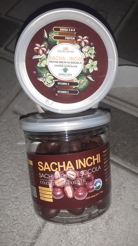Hạt Sacha Inchi vị Socola 170g - Hạt Sacha Inchi - Hợp Tác Xã Thương Mại Dịch Vụ Du Lịch Và Xuất Nhập Khẩu Kim Thông