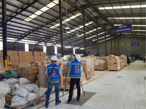 Kiểm định vết nứt hư hỏng cấu kiện nghiêng võng