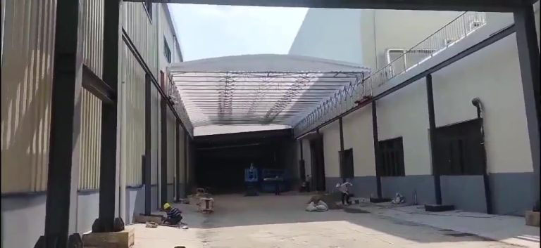 Nhà bạt di động - Mái che di động SBM - Công Ty TNHH Giải Pháp Công Nghệ SBM