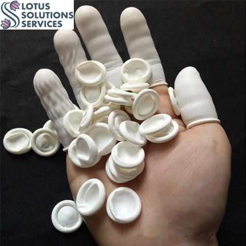 Bao ngón tay cao su chống tĩnh điện - Vật Tư Phòng Sạch Lotus - Công Ty TNHH Dịch Vụ Và Giải Pháp Lotus