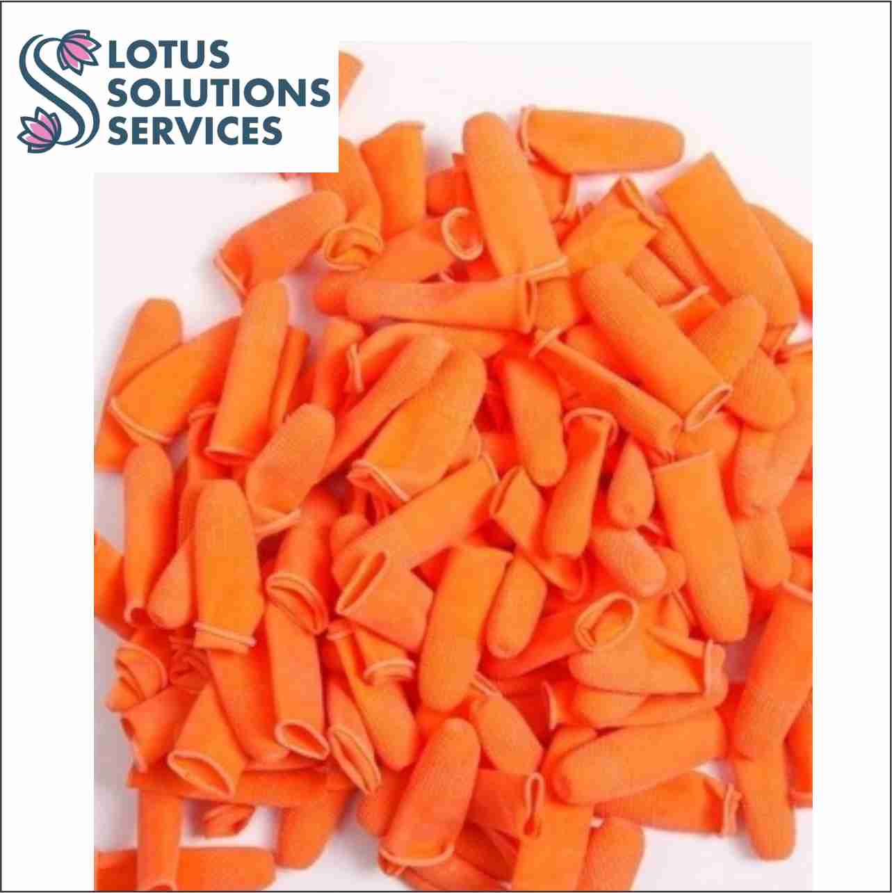Bao ngón tay cao su có gai - Vật Tư Phòng Sạch Lotus - Công Ty TNHH Dịch Vụ Và Giải Pháp Lotus