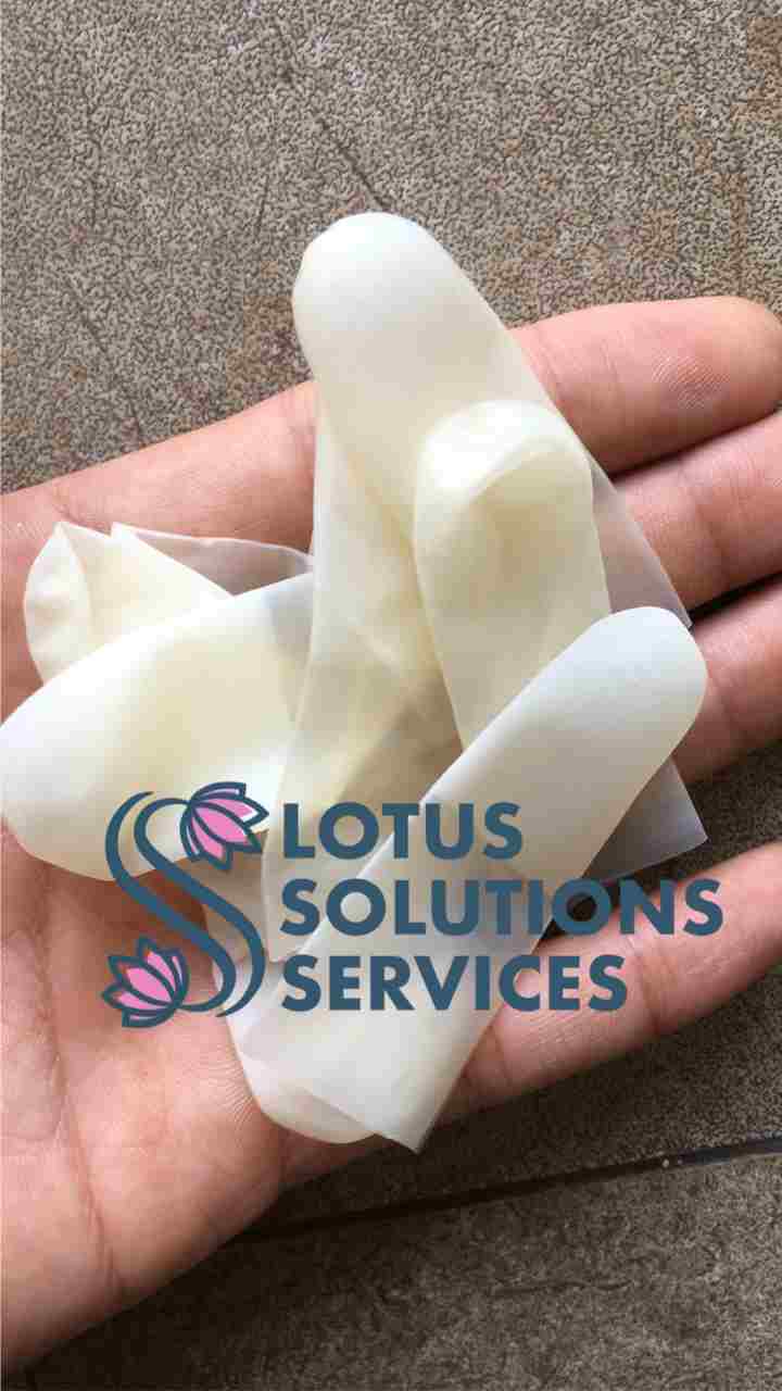 Bao ngón tay cao su không đai - Vật Tư Phòng Sạch Lotus - Công Ty TNHH Dịch Vụ Và Giải Pháp Lotus