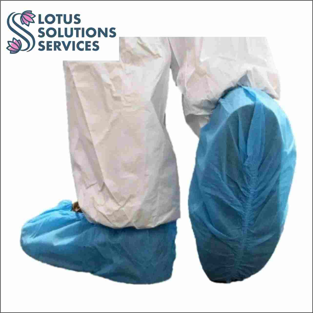 Bọc giày phòng sạch vải không dệt - Vật Tư Phòng Sạch Lotus - Công Ty TNHH Dịch Vụ Và Giải Pháp Lotus