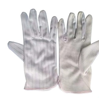 Găng tay chống tĩnh điện polyester chấm hạt PVC - Vật Tư Phòng Sạch Lotus - Công Ty TNHH Dịch Vụ Và Giải Pháp Lotus