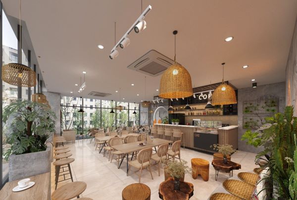 Thiết kế, thi công quán cafe - Công Ty TNHH Nội Thất BT Home Việt Nam