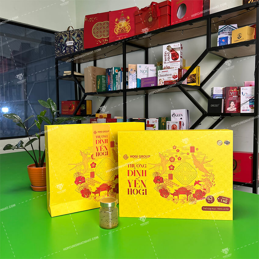 Hộp cứng yến sào - Công Ty Cổ Phần Công Nghệ Bao Bì Nhất Nhất