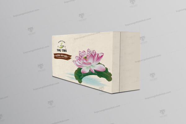 Hộp trà sen sấy thăng hoa - Hộp Cứng Nhất Nhất - Công Ty Cổ Phần Công Nghệ Bao Bì Nhất Nhất