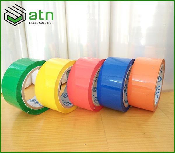 Băng dính màu - Băng Keo An Thịnh Nguyên - Công Ty TNHH Thương Mại An Thịnh Nguyên