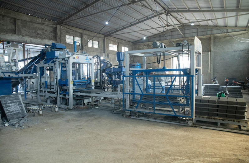 Hệ thống ép gạch