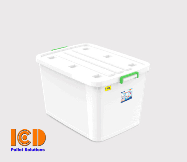 Thùng nhựa ICD No.214 đa năng vuông 140L - Thùng Nhựa Danpla - Công Ty TNHH Sản Xuất Công Nghiệp ICD Việt Nam