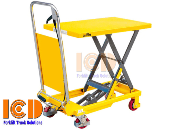 Xe nâng mặt bàn ICD SP150 - Thùng Nhựa Danpla - Công Ty TNHH Sản Xuất Công Nghiệp ICD Việt Nam