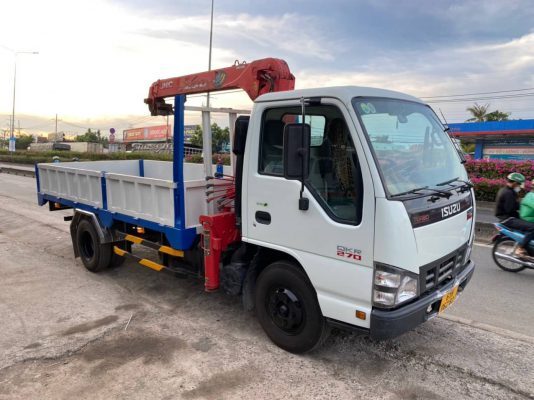 Cho thuê xe cẩu 2.5 tấn