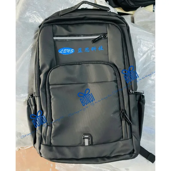 Balo in logo công ty tại Bắc Ninh - Quà Tặng BONDI - Công Ty TNHH Dịch Vụ Và Giải Pháp Lotus