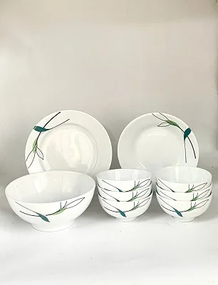 Bộ bát ăn Bát Tràng họa tiết 03 - Quà Tặng BONDI - Công Ty TNHH Dịch Vụ Và Giải Pháp Lotus