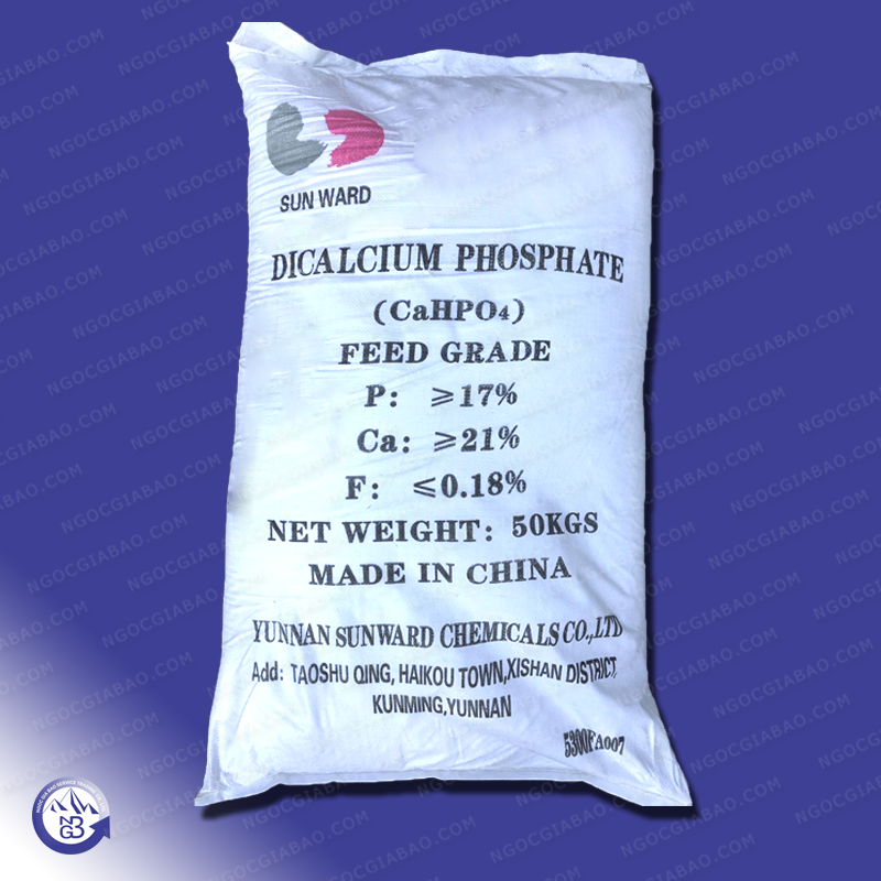 Dicalcium Phosphate - Phụ Gia Thức Ăn Chăn Nuôi Ngọc Gia Bảo - Công Ty Trách Nhiệm Hữu Hạn Thương Mại Dịch Vụ Ngọc Gia Bảo