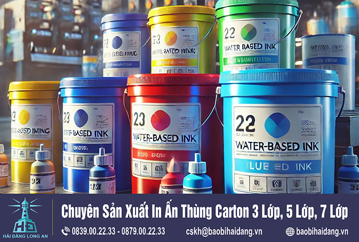 Máy in Flexo - Thùng Carton Hải Đăng - Công Ty TNHH Sản Xuất Hải Đăng Long An