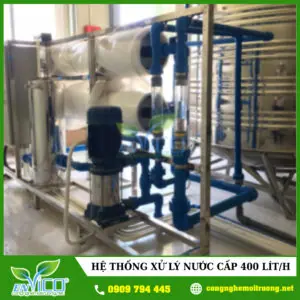 Hệ thống xử lý nước cấp 4000L/H - Chi Nhánh - Công Ty Cổ Phần Công Nghệ Môi Trường ENVICO