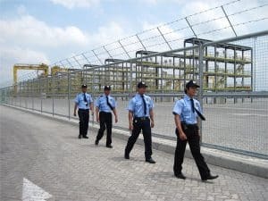 Dịch vụ bảo vệ công trường