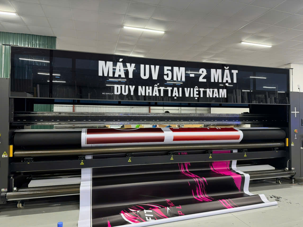 Máy UV 5M - 2 mặt