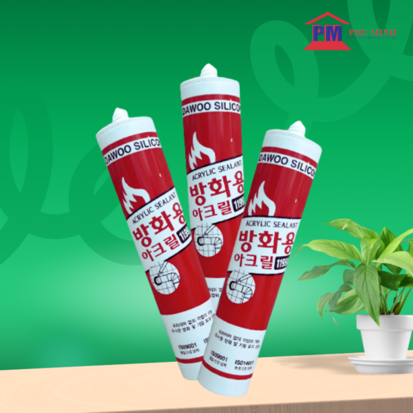 Keo Silicone chống cháy Dawoosil 1199A nhập khẩu Hàn Quốc