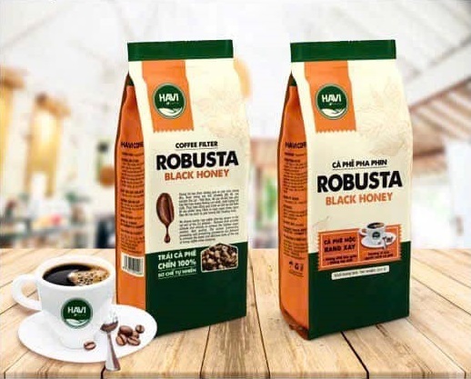 Cà phê nguyên chất Robusta phin lọc