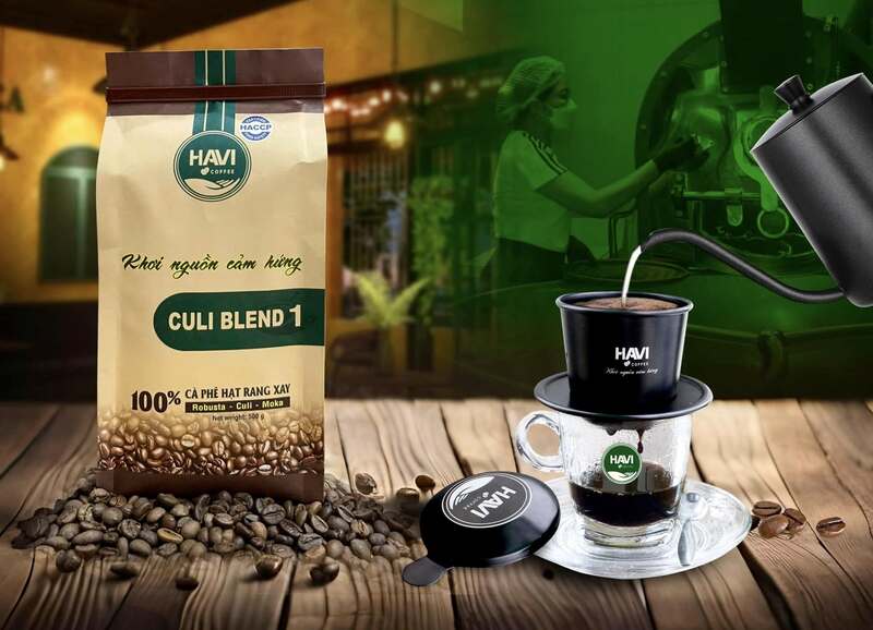 Cà phê pha phin Culi Blend 1