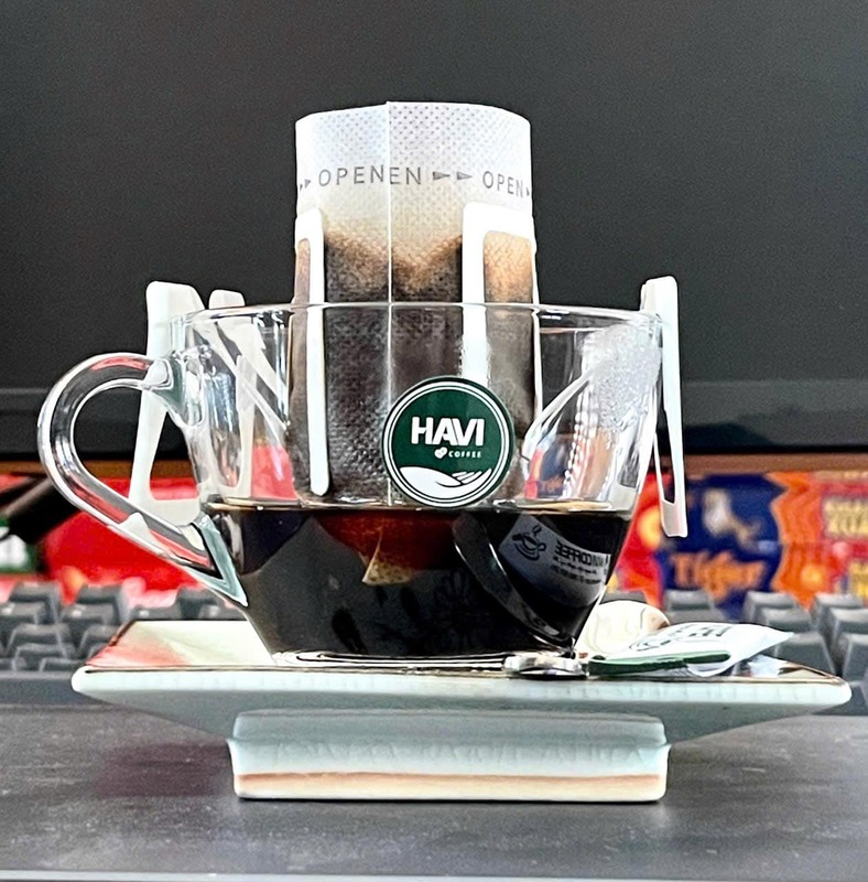 Cà phê pha phin giấy lọc Havi Coffee