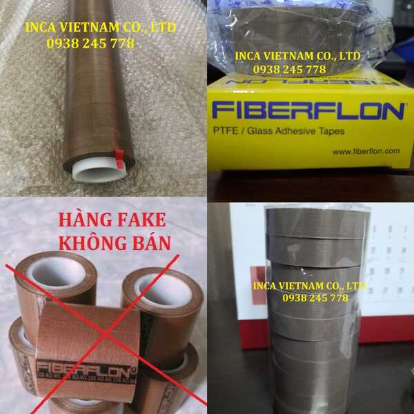 Băng keo chịu nhiệt Fiberflon