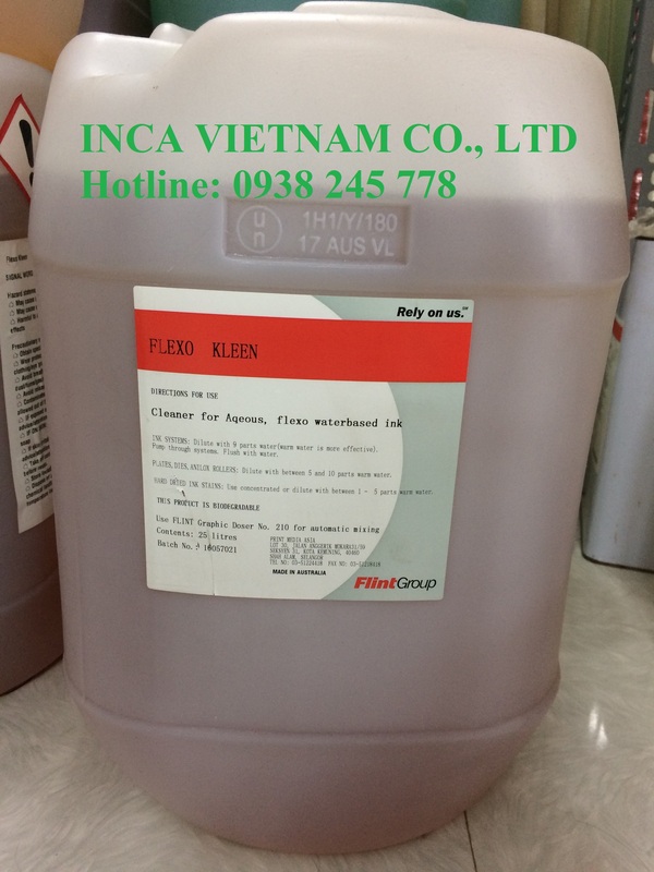 Chất tẩy rửa Flint Flexo Kleen