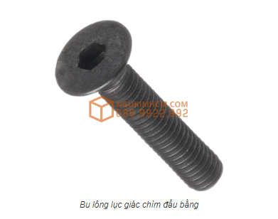 Bulong lục giác chìm đầu bằng - Phụ Kiện Ngành Gỗ Tân Uyên - Công Ty TNHH Xuất Nhập Khẩu Tân Uyên