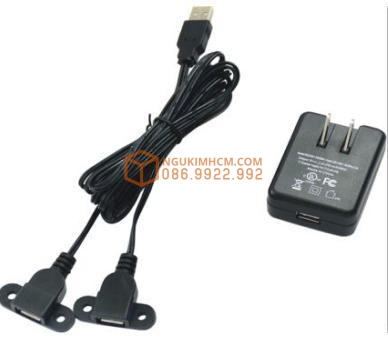 Bộ đầu nối 2 cổng USB - Phụ Kiện Ngành Gỗ Tân Uyên - Công Ty TNHH Xuất Nhập Khẩu Tân Uyên